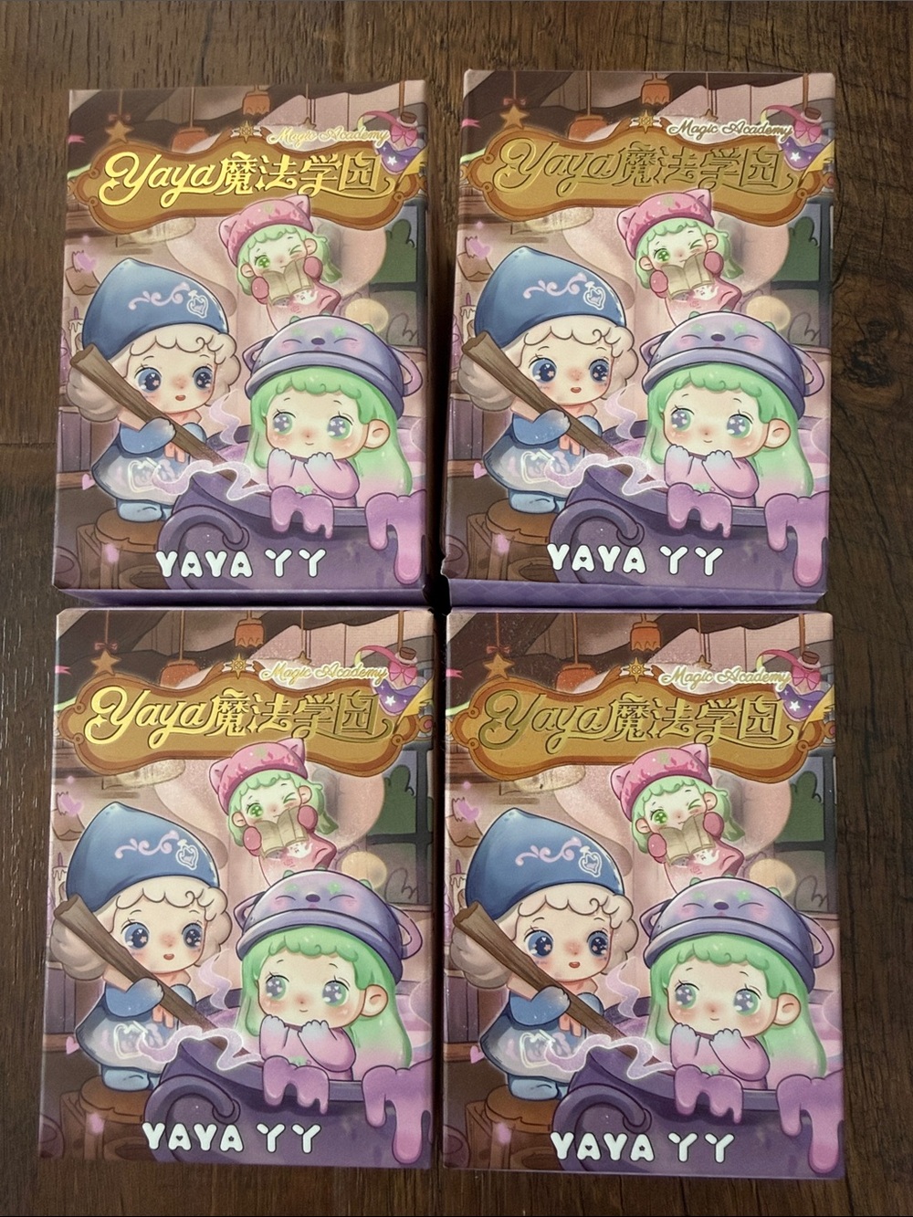 Yaya Magic Academy series figure 4 pack